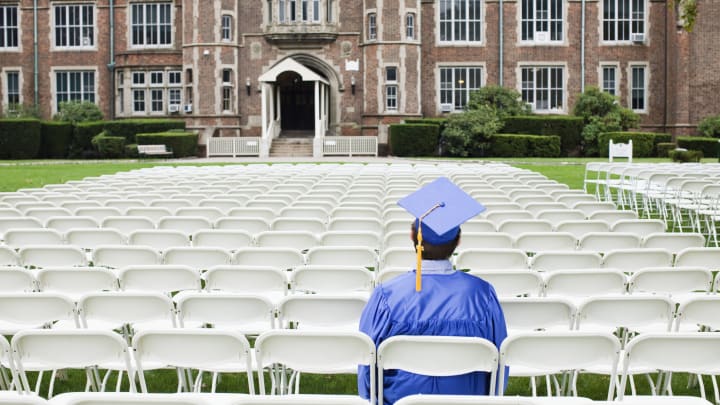 Some colleges have a door-mostly-closed policy.