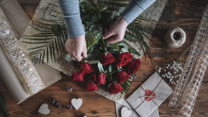 A bouquet of red roses probably isn't your best purchase come February.