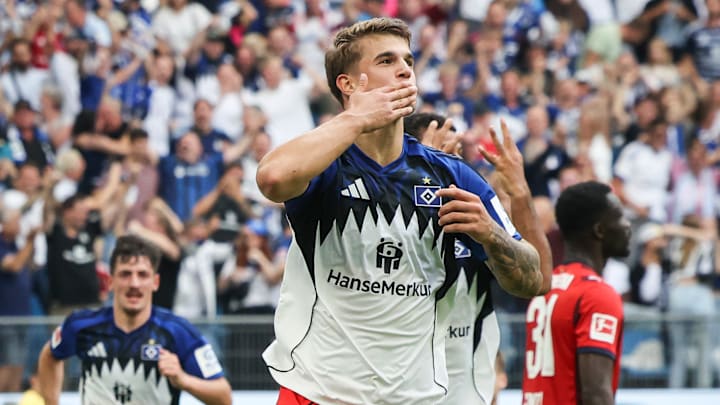 Luka Vuskovic hat sich in die Herzen der HSV-Fans gespielt Luka Vuskovic hat sich in die Herzen der HSV-Fans gespielt