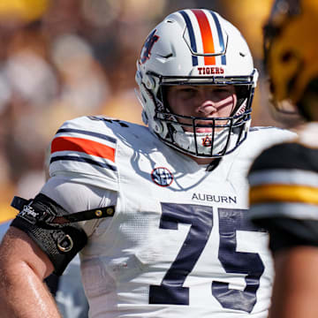 The Athletic's Dane Brugler ranks Connor Lew of the Auburn Tigers the No. 1 interior offensive lineman in 2026 NFL Draft