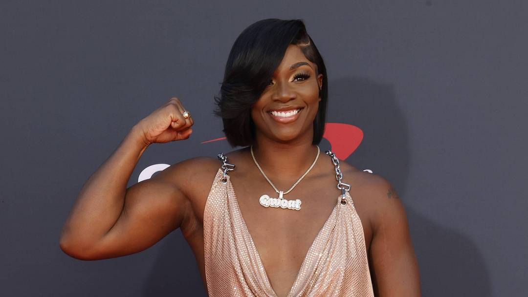 Claressa Shields at the 2023 ESPY Awards at Dolby Theatre.