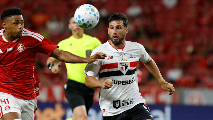 Calleri fez o gol do São Paulo no Beira-Rio