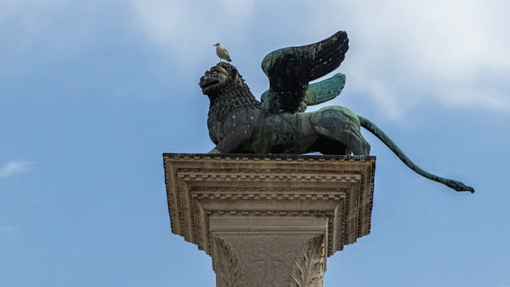 The Venice lion may not be Italian.