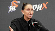 WNBA All-Star Diana Taurasi reflects on her 20 seasons with the Phoenix Mercury during a retirement news conference at the Phoenix Mercury's practice facility on March 13, 2025.
