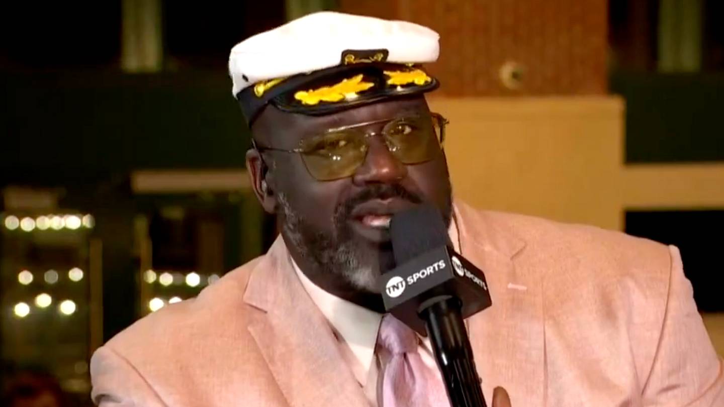 Shaq gab ESPN eine NSFW-Warnung zu „Inside The NBA“.