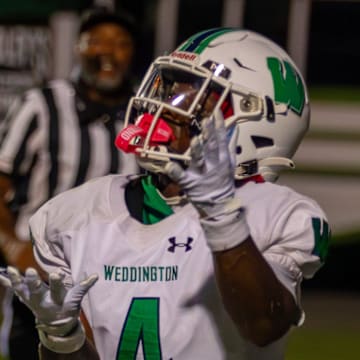 Crest football hosted Weddington in a non-conference matchup on Sept. 12, 2025 in Boiling Springs. Weddington won, 31-10.