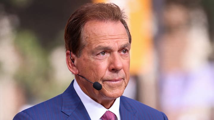 Former Alabama head coach Nick Saban