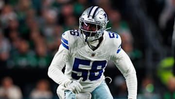 Defensive end Dante Fowler Jr. during a matchup between the Dallas Cowboys and Philadelphia Eagles in 2023