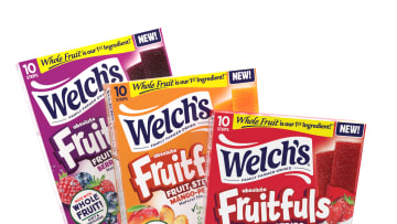 Welch’s Absolute Fruitfuls Strips in three flavors