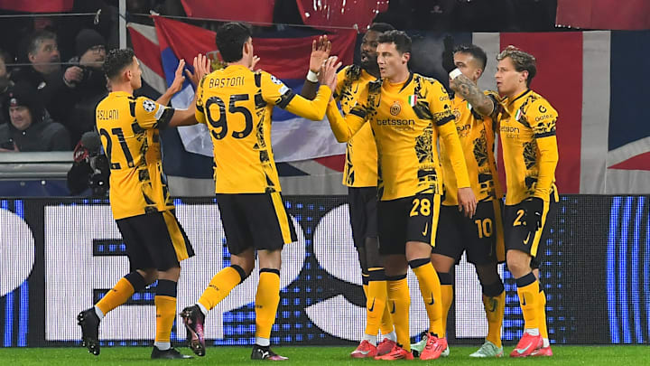 L'inter Milan contre le Sparta Prague en début de saison