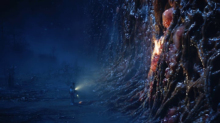 STRANGER THINGS. (L to R) Millie Bobby Brown as Eleven and David Harbour as Jim Hopper in STRANGER THINGS. Cr. Courtesy of Netflix © 2025
