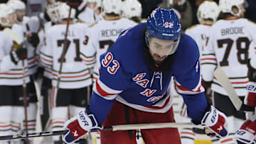 New York Rangers center Mika Zibanejad could be on the block as the club continues to struggle.