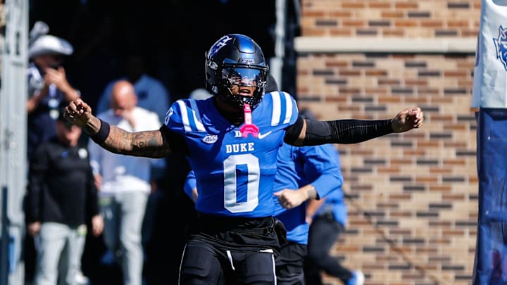 Duke Blue Devils tight end Chandler Rivers 