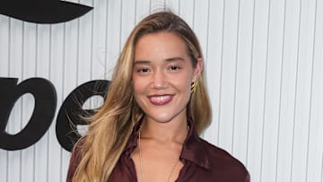 Olivia Ponton attends the US Open Tennis Championship in New York City in September 2025.