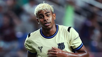 Lamine Yamal est double buteur face au FC Séoul.