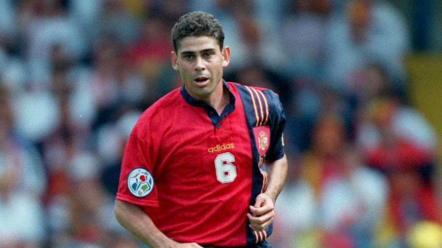 Hierro was a stalwart for Spain.