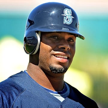 Mar. 16, 2009; Peoria, AZ, USA; Seattle Mariners outfielder Ken Griffey Jr