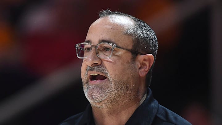 Jose Fernandez during the NCAA women's basketball game between the Tennessee Lady Vols and South Florida Bulls.