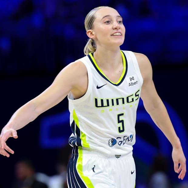Dallas Wings guard Paige Bueckers