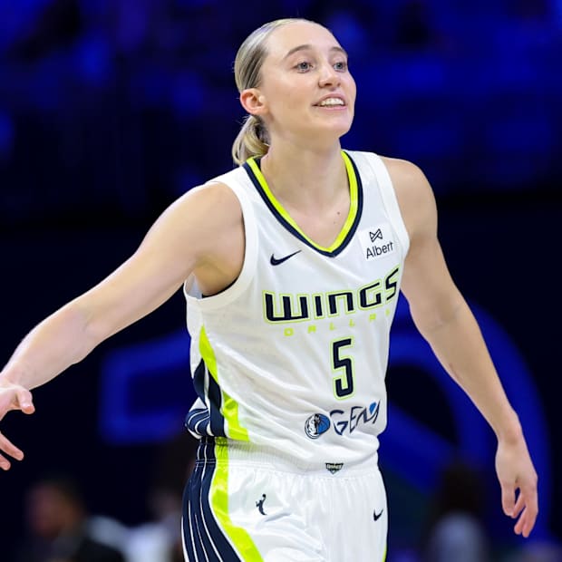 Dallas Wings guard Paige Bueckers
