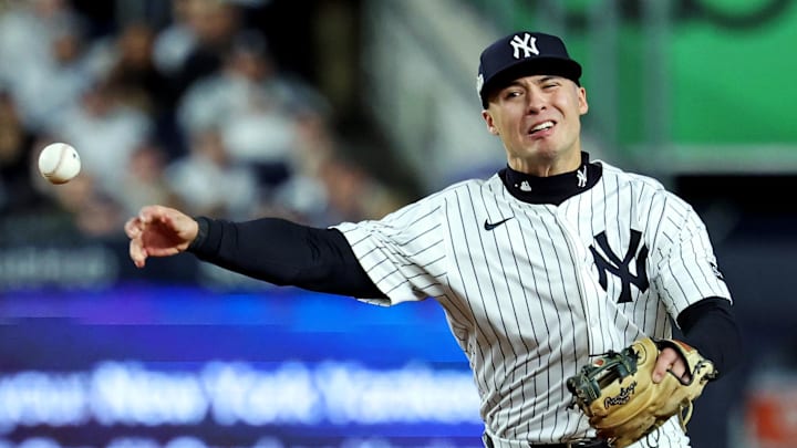Yankees shortstop Anthony Volpe underwent surgery on his left shoulder.