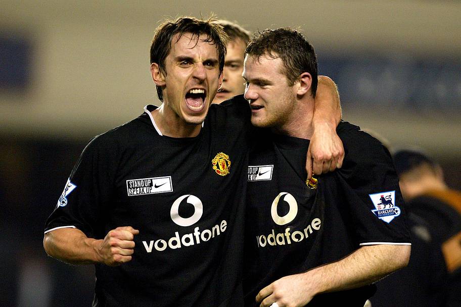 Gary Neville, Wayne Rooney