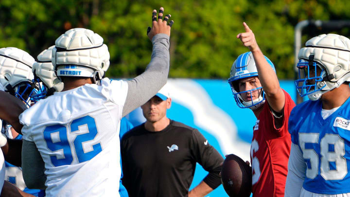 Detroit Lions quarterback Jared Goff 