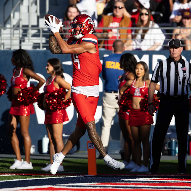 Arizona receiver Tetairoa McMillan