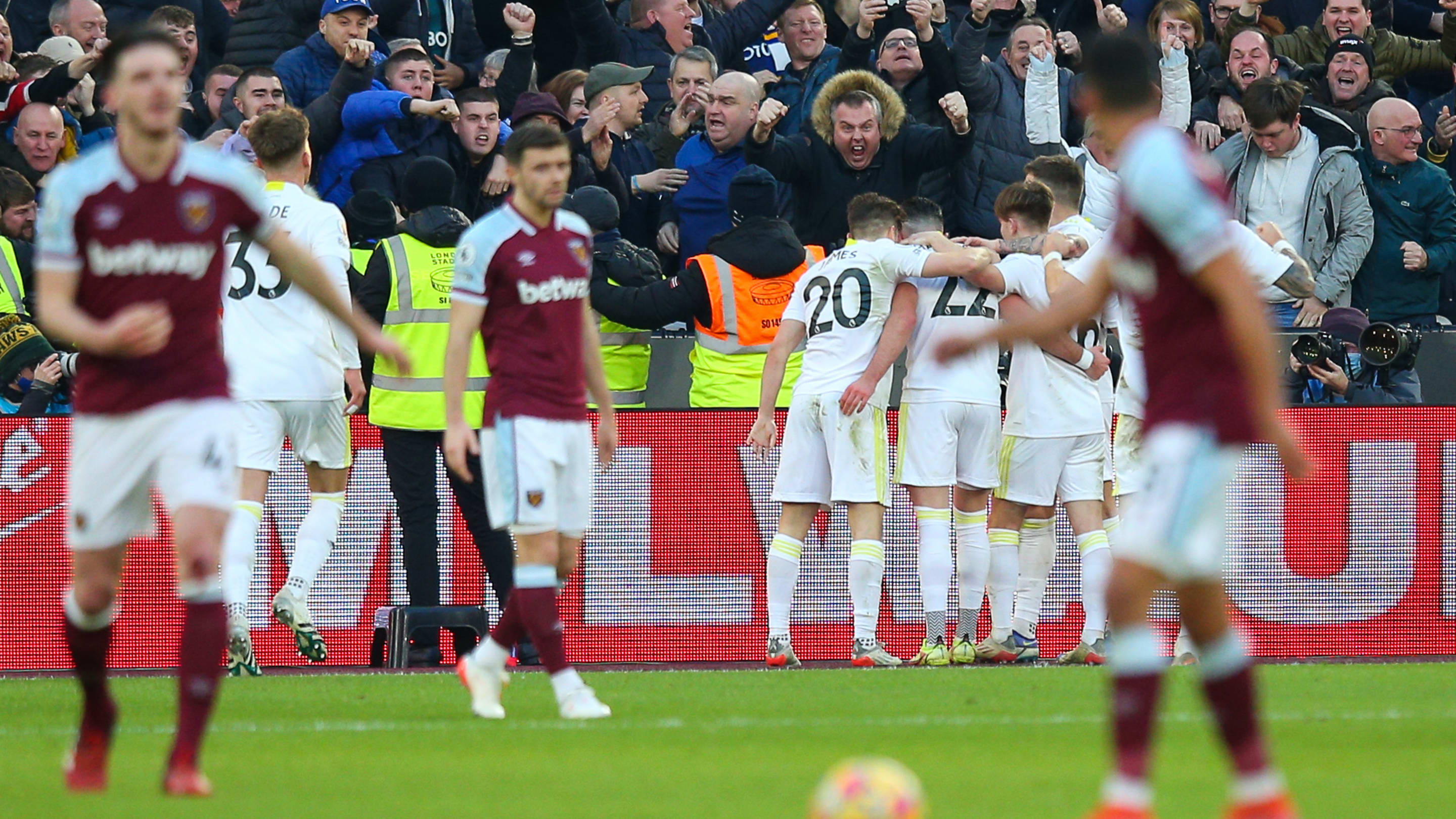 West Ham 2-3 Leeds: Player ratings as Harrison hat-trick sinks Hammers -  Real Madrid