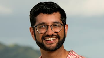 KISHAN PATEL from the CBS Original Series SURVIVOR, scheduled to air on the CBS Television Network. -- Photo: Robert Voets/CBS ©2024 CBS Broadcasting, Inc. All Rights Reserved.