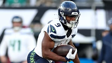 Kenneth Walker of the Seattle Seahawks