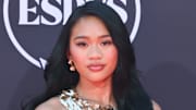 Sunisa Lee at the 2025 ESPY Awards in Los Angeles, California, in July 2025.