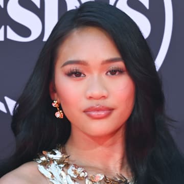 Sunisa Lee at the 2025 ESPY Awards in Los Angeles, California, in July 2025.