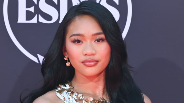 Sunisa Lee at the 2025 ESPY Awards in Los Angeles, California, in July 2025. Sunisa Lee at the 2025 ESPY Awards in Los Angeles, California, in July 2025.