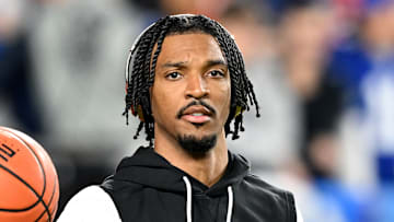 Washington Commanders quarterback Jayden Daniels