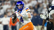 Boise State Broncos quarterback Maddux Madsen.