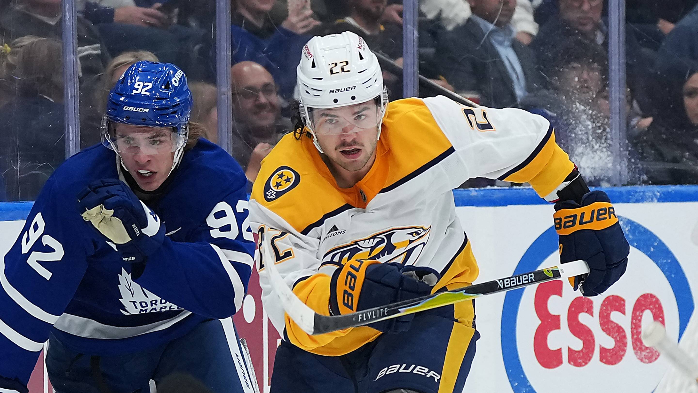 Mavrik Bourque, Justus Annunen Day-to-Day as Predators Prep for Vegas