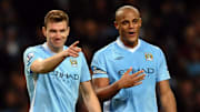 Manchester City's Bosnian striker Edin D