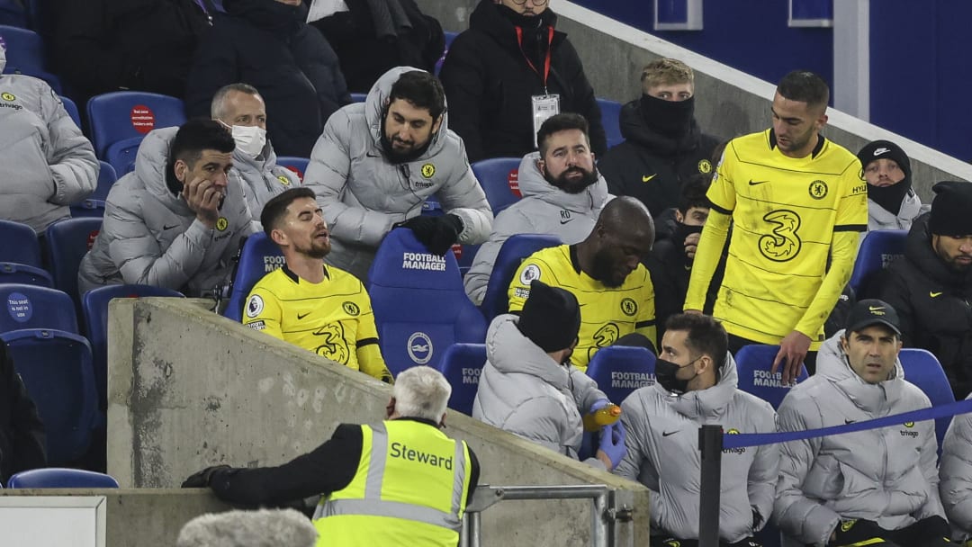 Equipe de Jorginho e Lukaku vive momento irregular na temporada