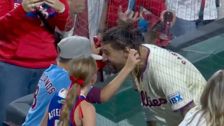 Castellanos hit a walk-off single to even up the series. Castellanos hit a walk-off single to even up the series.