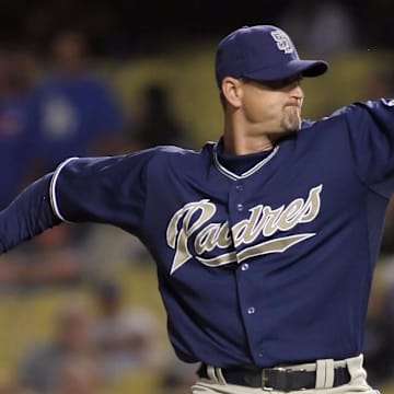 The All-American game marks the managerial debut of Trevor Hoffman, who spent 18 years in the bigs and saved 552 of his 601 career games in San Diego.  Mandatory Credit: Gary A. Vasquez-Imagn Images Copyright © 2007 Gary A. Vasquez