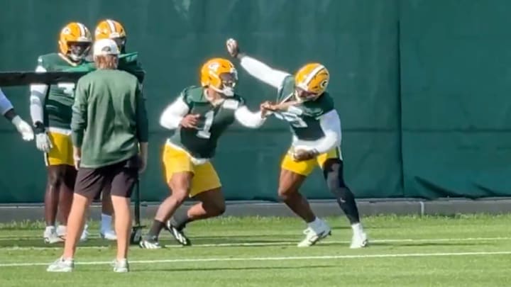 Micah Parsons looks healthy now that he’s in Green Bay. Micah Parsons looks healthy now that he’s in Green Bay.