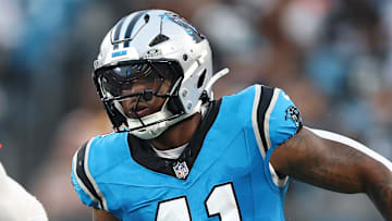 Carolina Panthers linebacker Jacoby Windmon