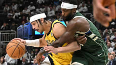 Andrew Nembhard Indiana Pacers Milwaukee Bucks