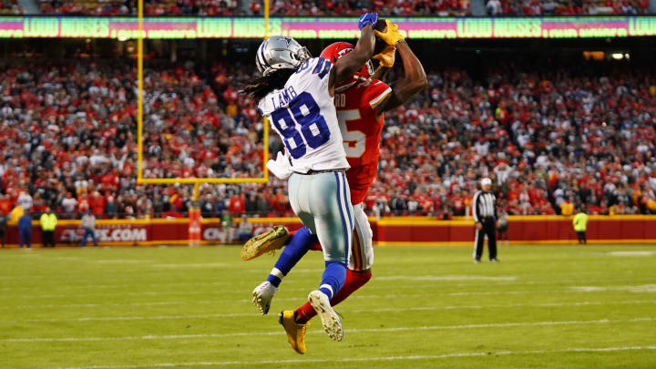 Dallas Cowboys WR CeeDee Lamb v Kansas City Chiefs