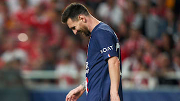 Lionel Messi est sorti en fin de rencontre.