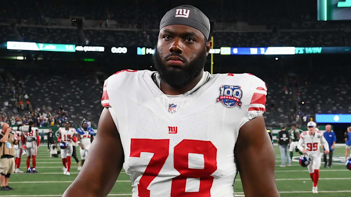 New York Giants - offensive tackle Andrew Thomas