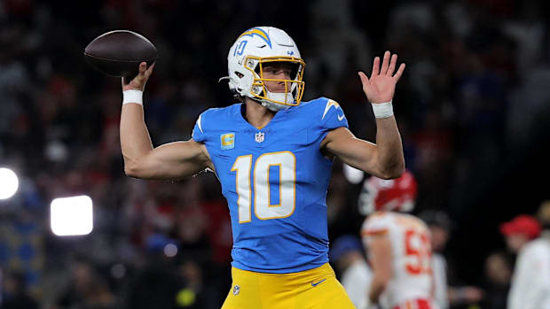  Los Angeles Chargers quarterback Justin Herbert