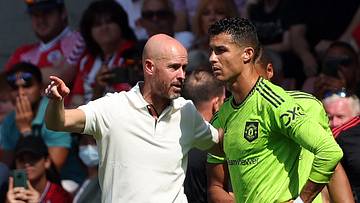 Erik ten Hag hat mit CR7 abgerechnet. Erik ten Hag hat mit CR7 abgerechnet.
