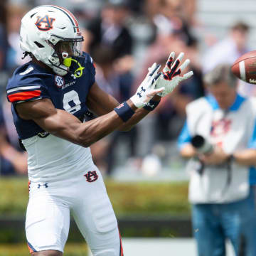 Freshman Cam Coleman was named MVP of the Auburn Tigers A-Day game.